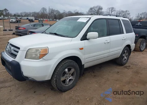 2008 Honda Pilot Ex-L из США, поврежденный, VIN 5FNYF18548B030168